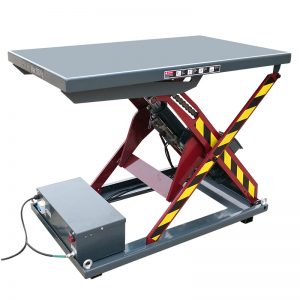 HU1000 “U”shape low profile stationary lift table, electric scissor lift  table, material handling& lifting equipment
