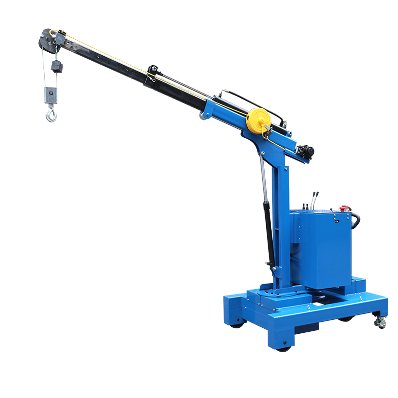 FEC450 full electric hydraulic lifting crane, counter balanced lift