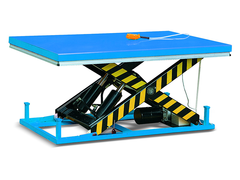 HU1000 “U”shape low profile stationary lift table, electric scissor lift  table, material handling& lifting equipment