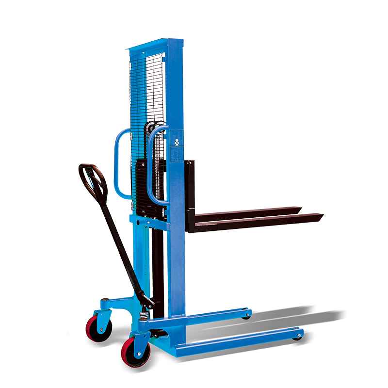 PZ1016 hand pump operated lift truck, hydraulic lift stacker