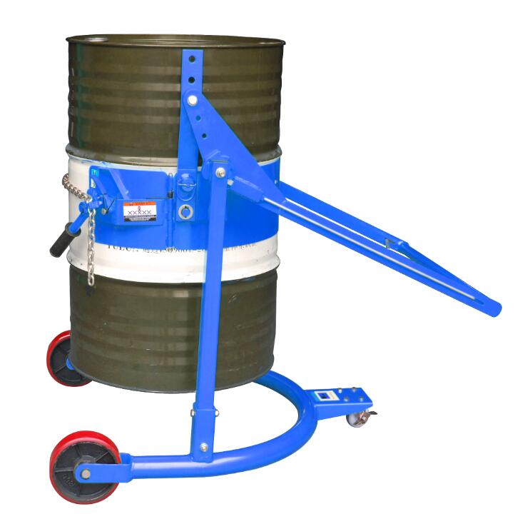 HD80N manual drum lift truck, drum dispenser handling