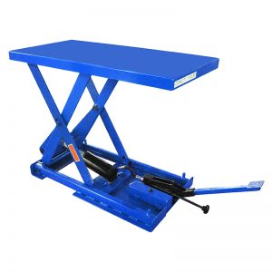 FBX50 stationary foot pump scissor lift table